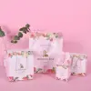 2020 New Douyin wedding Candy Box, creative forest-style wedding candy gift box bag, large wedding handbag paper box details Picture